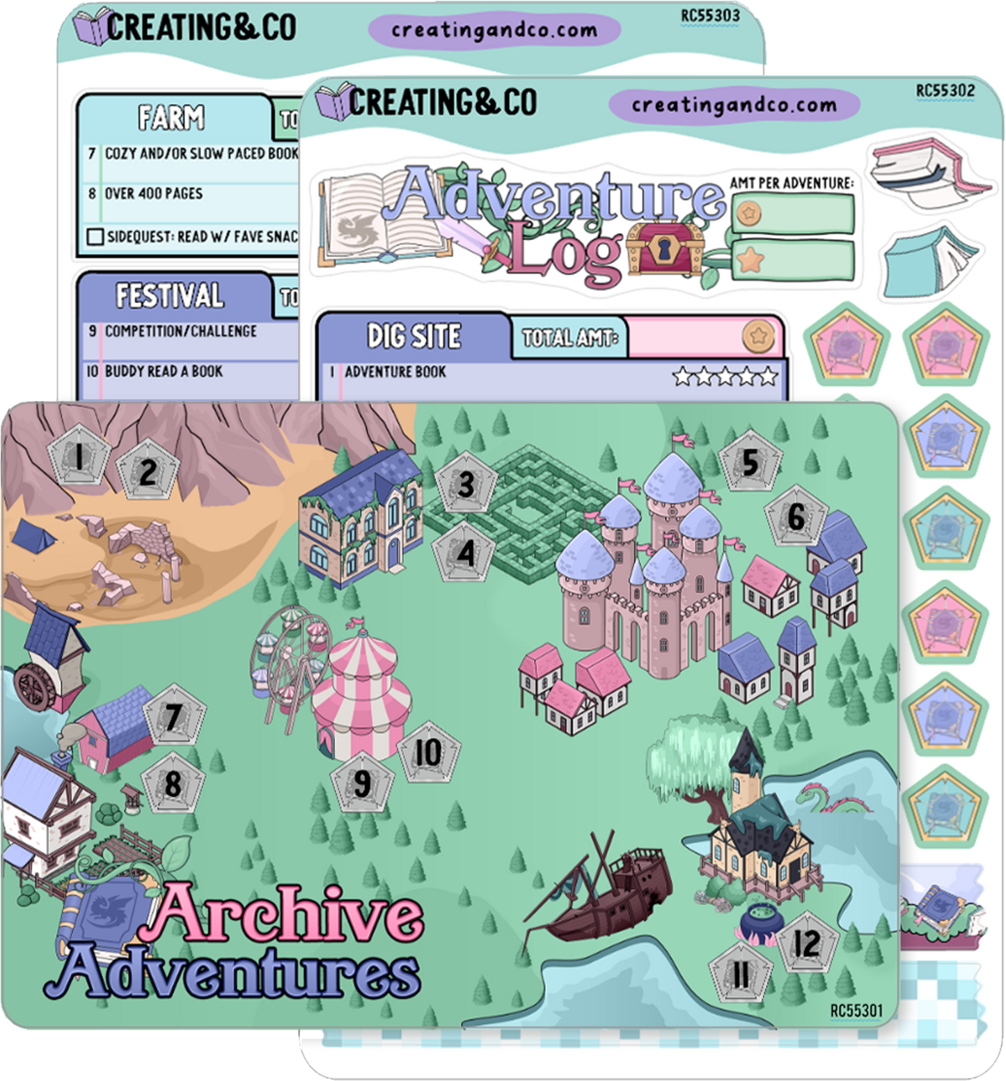 Archive Adventures Weekly Kit + Challenge Bundle