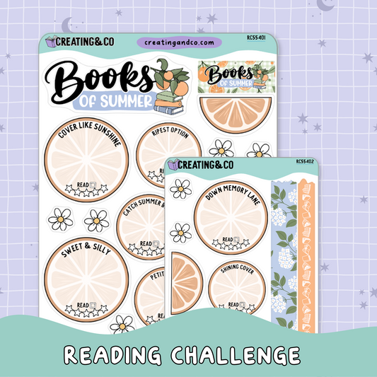 Books of Summer Orange Grove Decorative Reading Challenge - RC555