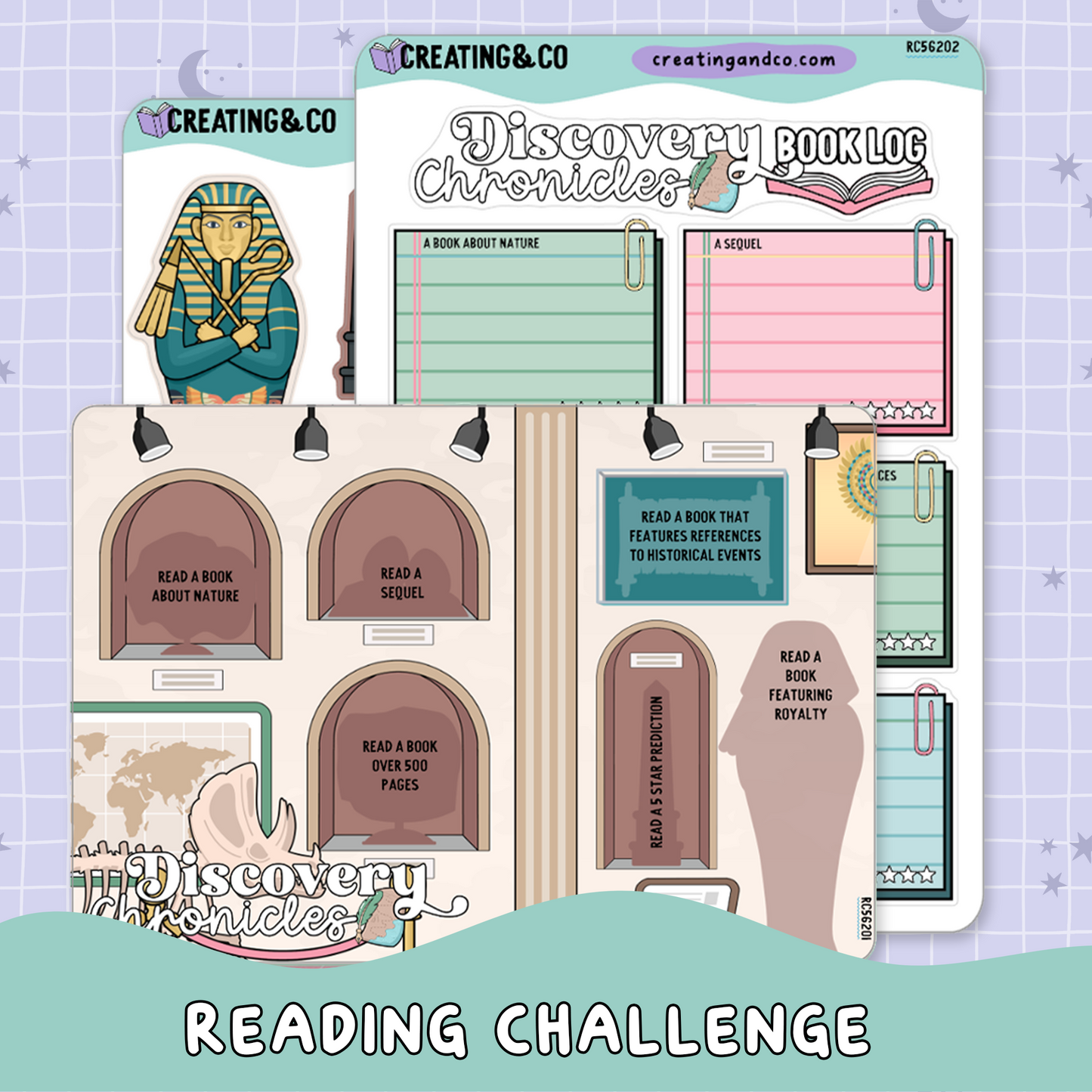 Discovery Chronicles Archaeology Decorative Museum Reading Challenge - RC562