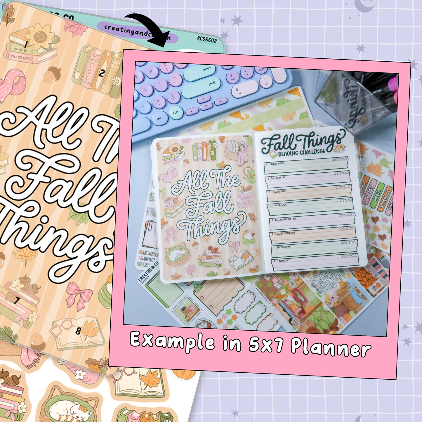 All The Fall Things Decorative Reading Challenge - RC566