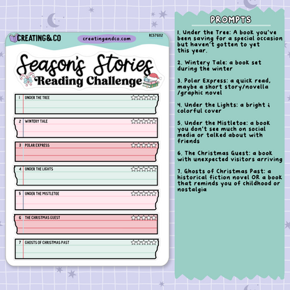 Season's Stories Decorative Reading Challenge - RC576
