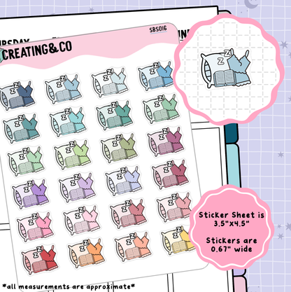 Reading Icon Sticker Sheet Bundle