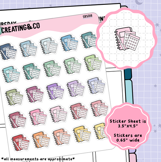 Planner & Stickers Icon Functional Stickers - SBS018
