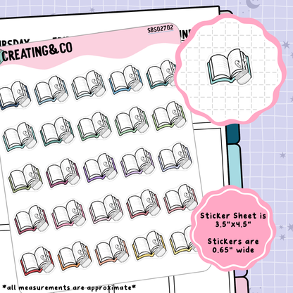 Audiobook Icon Functional Stickers - SBS027