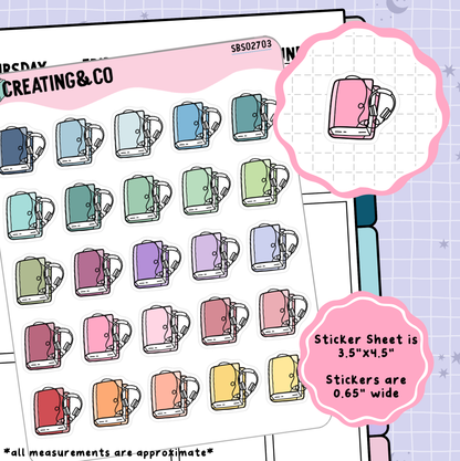 Audiobook Icon Functional Stickers - SBS027