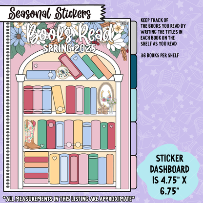 Wild Stories 2025 Spring Reading Challenge 5x7 Sticker Essential Bundle