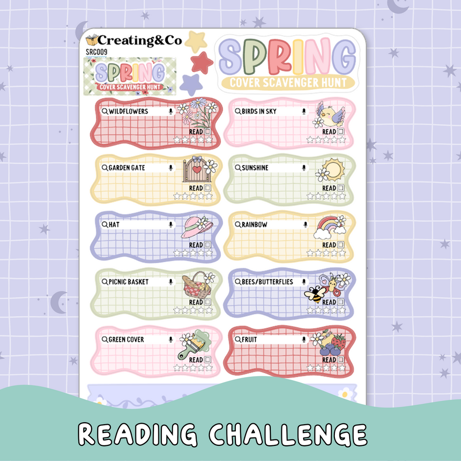 Spring 2026 Reading Challenges: Floral Fables – Creating & Co