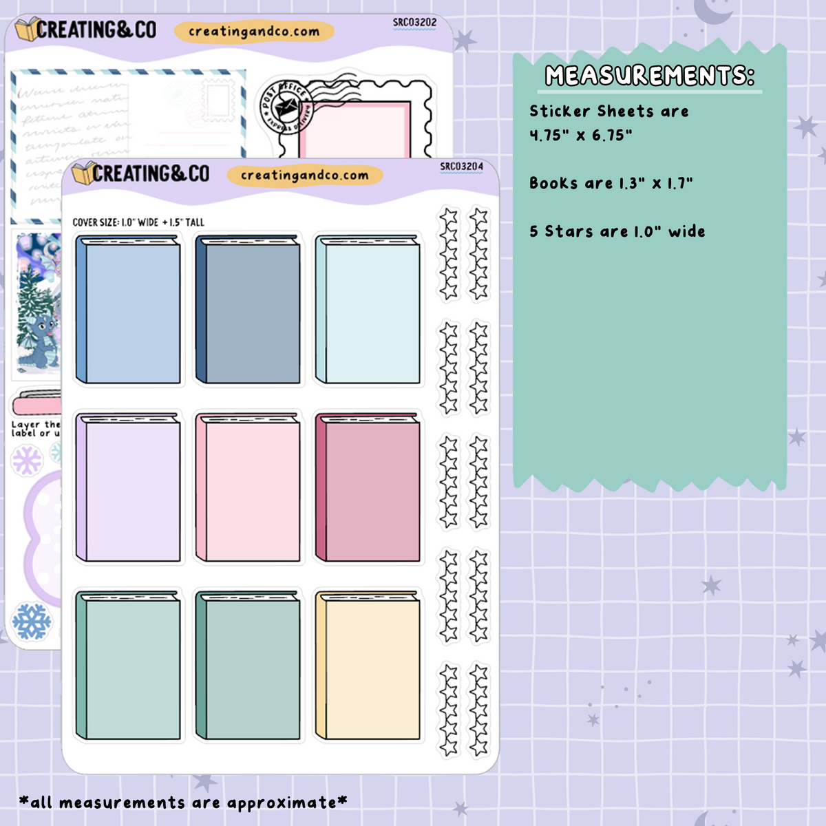 Frosted Firelight Dragon Winter Challenge Journal + Extra Sheets - SRC033