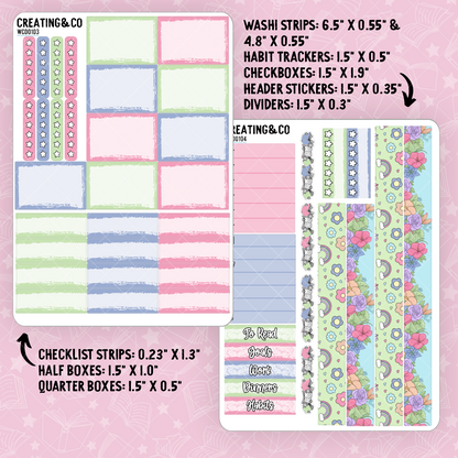 TBR Takedown 2024 Winter Countdown - All Sticker Sheets(27) - xWCD