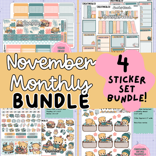 November Monthly Bundle