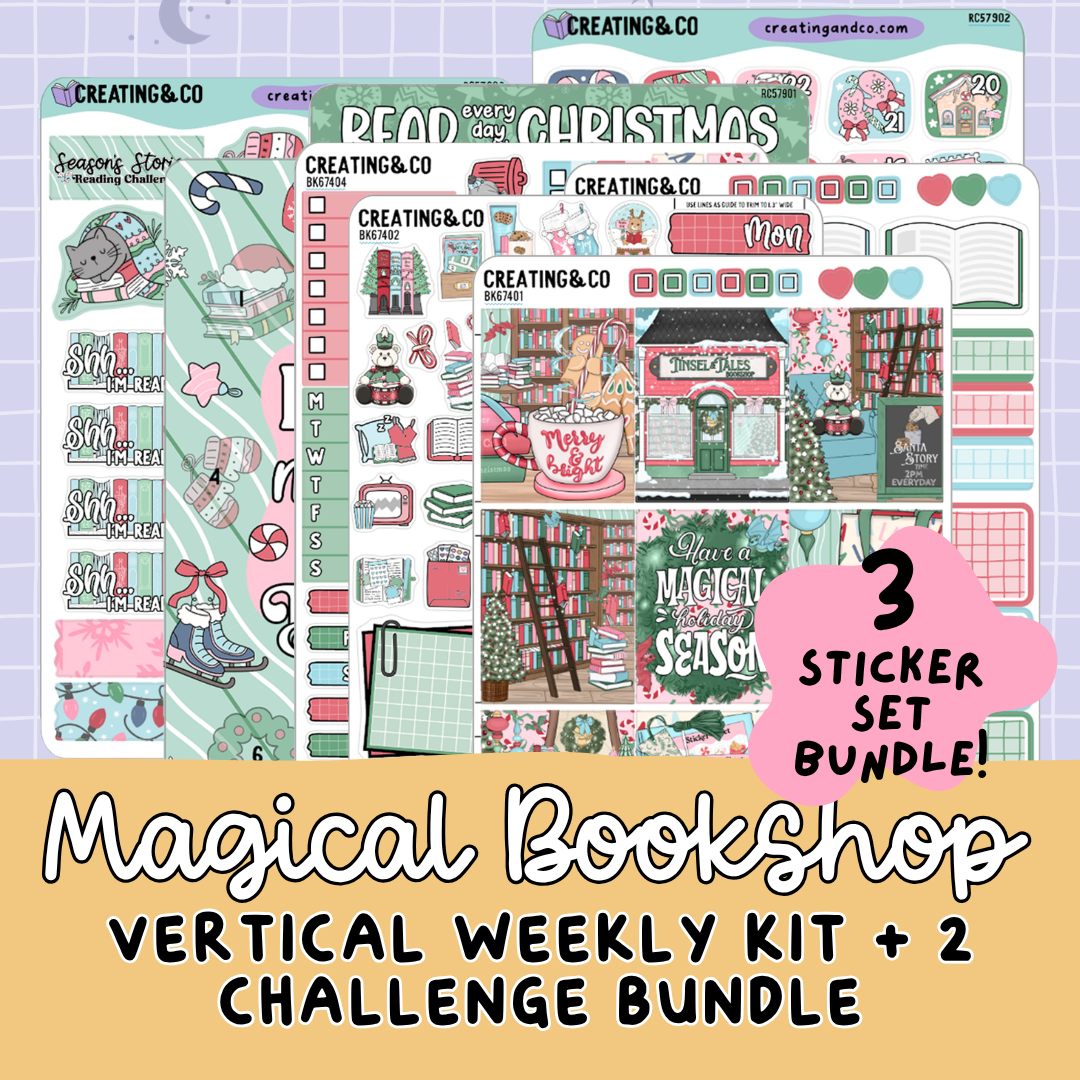 Magical Christmas Bookshop Kit + Challenges Bundle