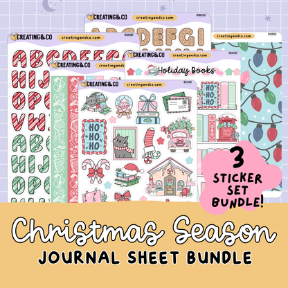 Christmas Season 3 Journal Set Bundle