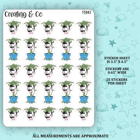 Cowplant Sims Functional Stickers  - FS043