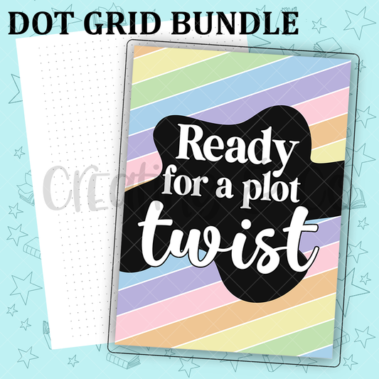 Plot Twist Dot Grid Journal Bundle