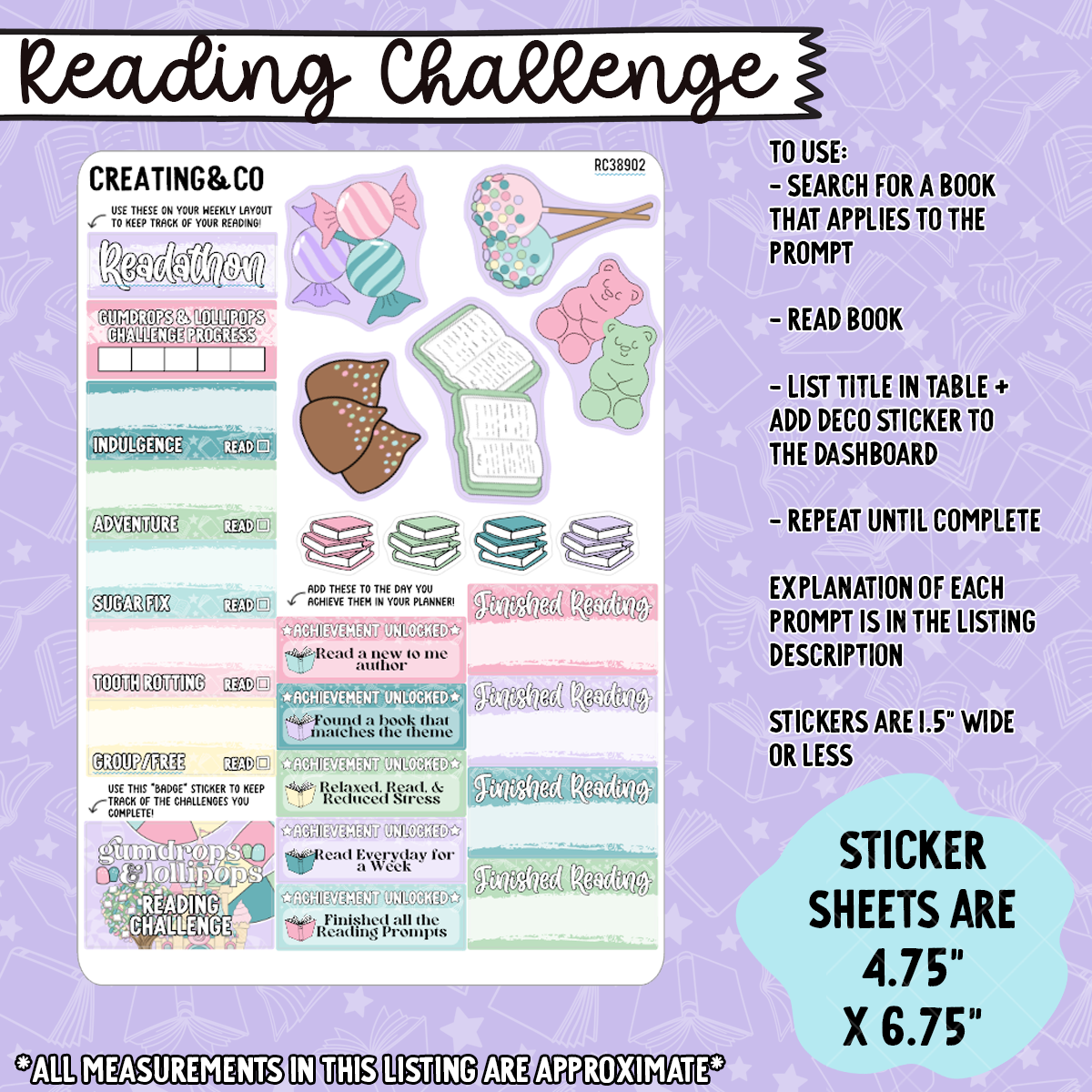 Gumdrops & Lollipops Sticker Bundle