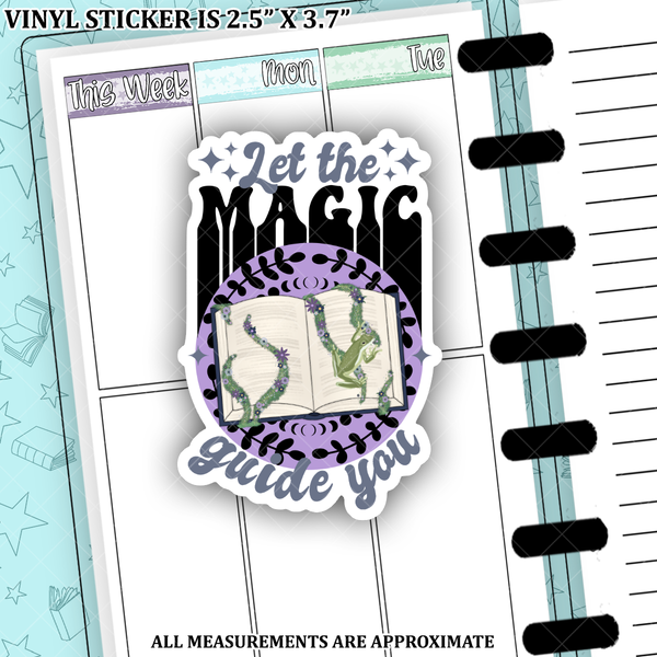 Magic Guide You Fairy Forest Vinyl Die Cut Sticker - MGYVS