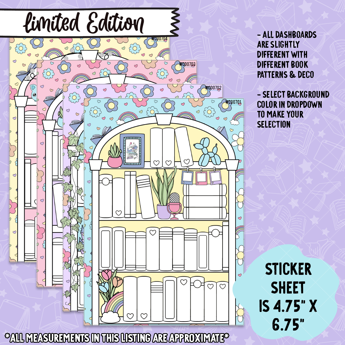 TBR Takedown 2024 Winter Countdown - All Sticker Sheets(27) - xWCD