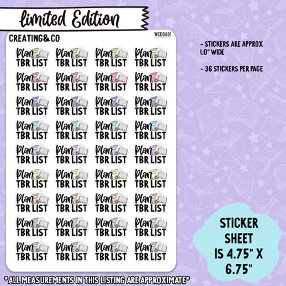 TBR Takedown 2024 Winter Countdown - All Sticker Sheets(27) - xWCD