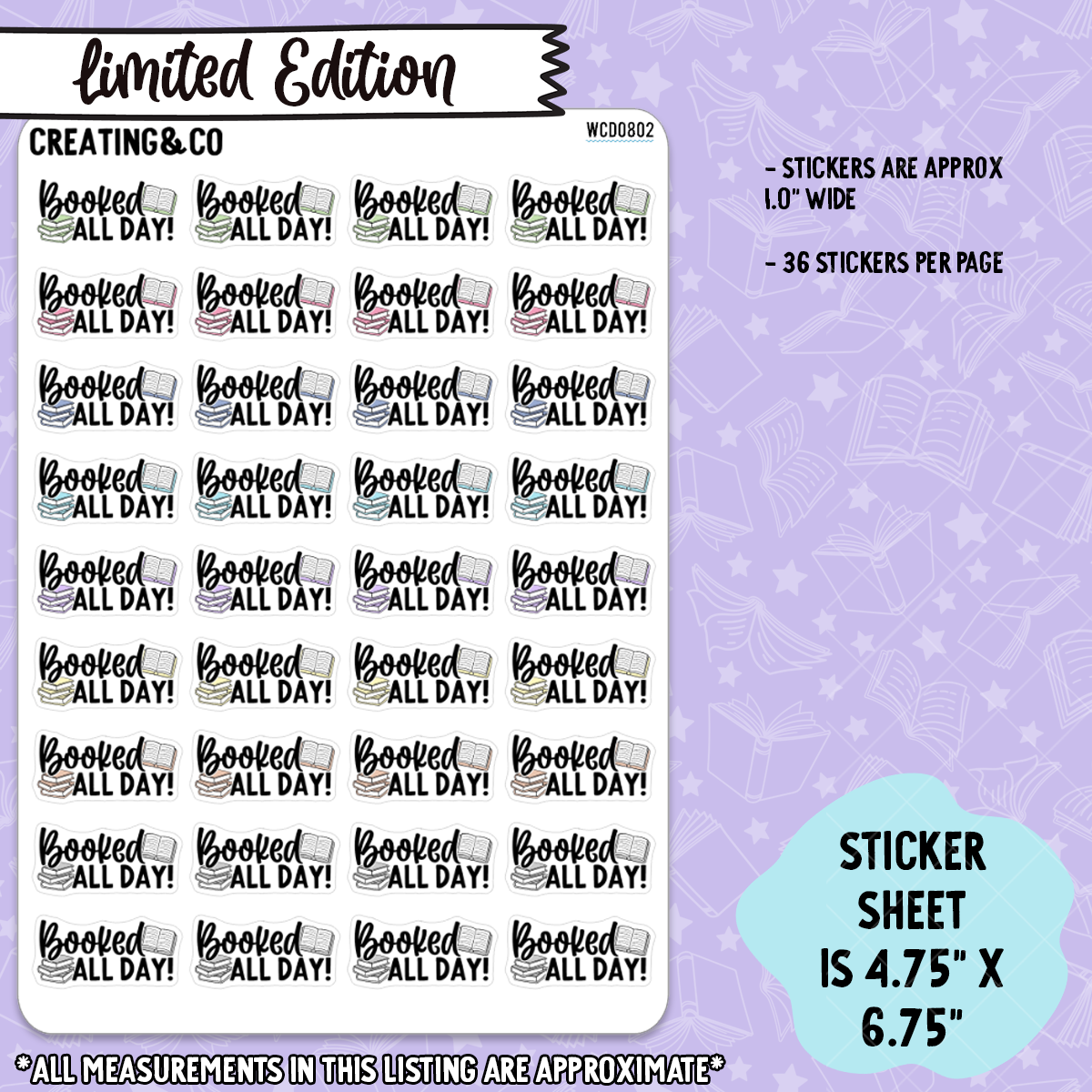 TBR Takedown 2024 Winter Countdown - All Sticker Sheets(27) - xWCD