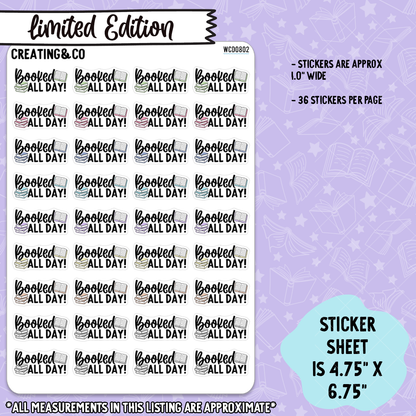 TBR Takedown 2024 Winter Countdown - All Sticker Sheets(27) - xWCD