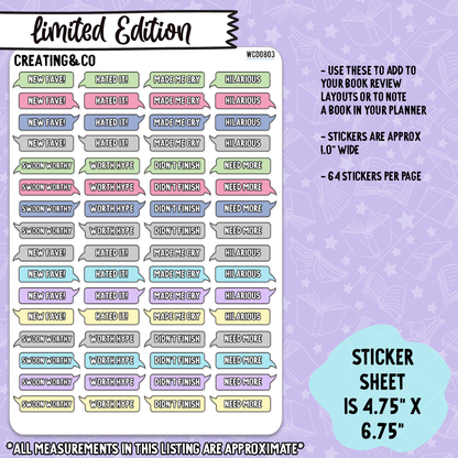 TBR Takedown 2024 Winter Countdown - All Sticker Sheets(27) - xWCD