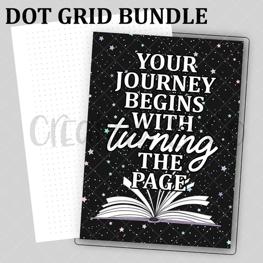 Book Journey Dot Grid Journal Bundle