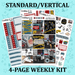 Basically a Detective Weekly Planner Kit  - BK314