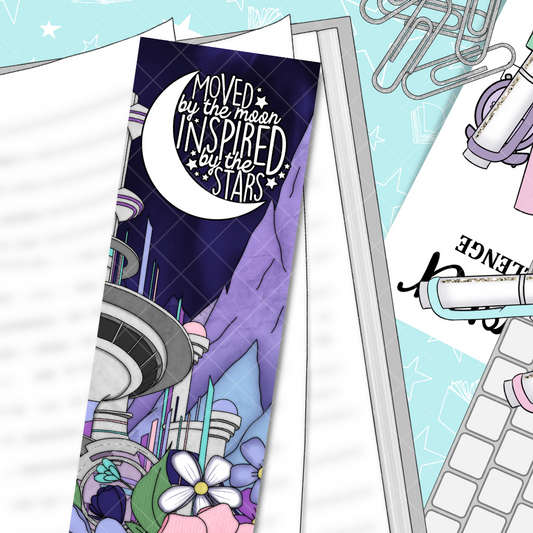 Moved by the Moon FREE Printable Bookmark