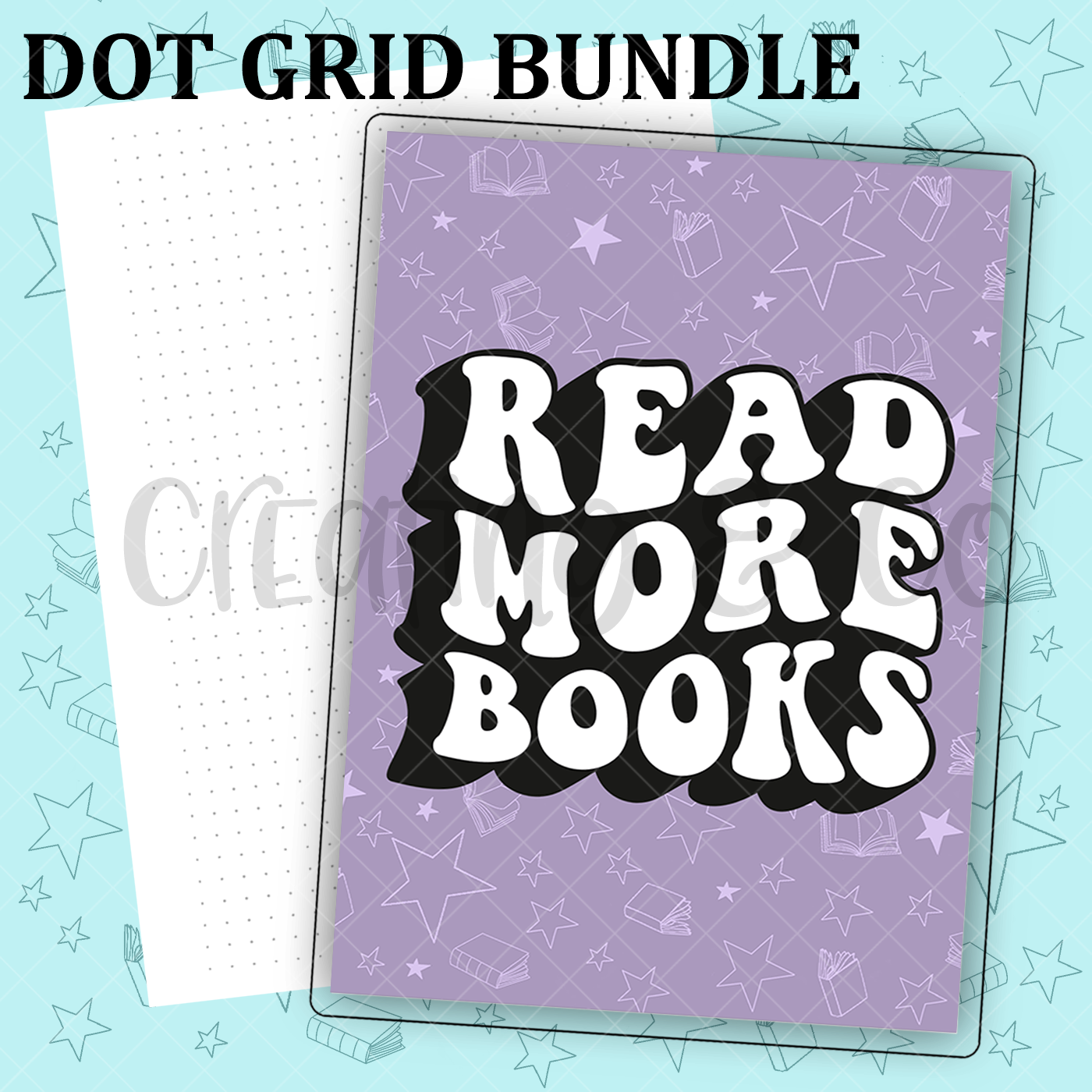Read More Books Dot Grid Journal Bundle
